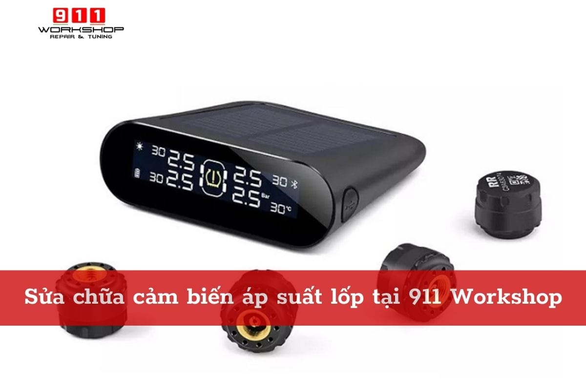 Cảm biến áp suất lốp gắn trong: Phòng nổ lốp cao tốc