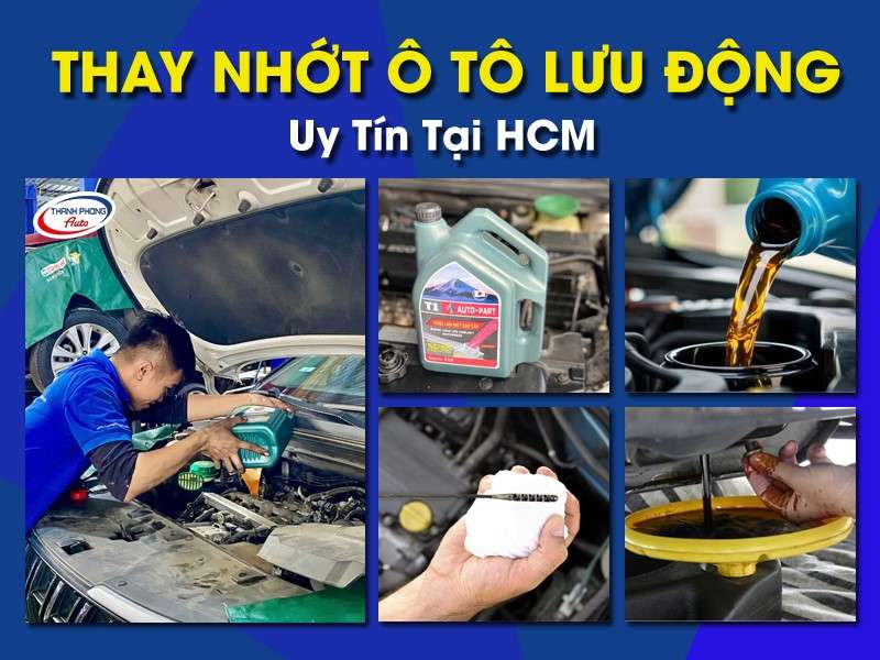 Thay nhớt online tại văn phòng chỉ chờ 30 phút