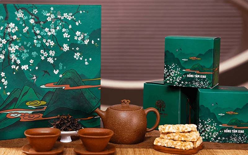 Set quà đối tác: Khoảnh khắc tĩnh lặng bên tách trà thơm