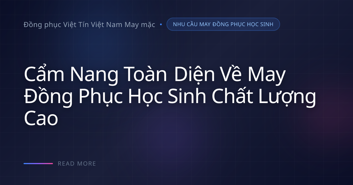 Tối ưu chi phí đồng phục mà vẫn giữ chất lượng vải