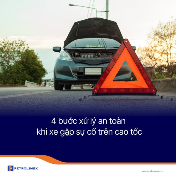 Nổ lốp cao tốc: Cảnh báo từ xa và chỗ đứng chờ an toàn