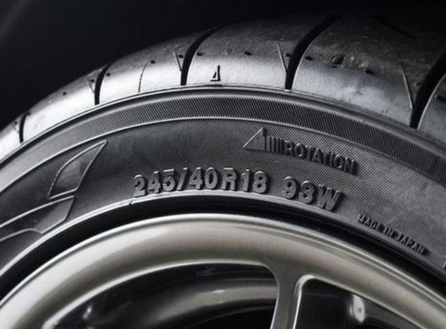 Ý nghĩa chữ R trong mã kích thước lốp 215/65R15