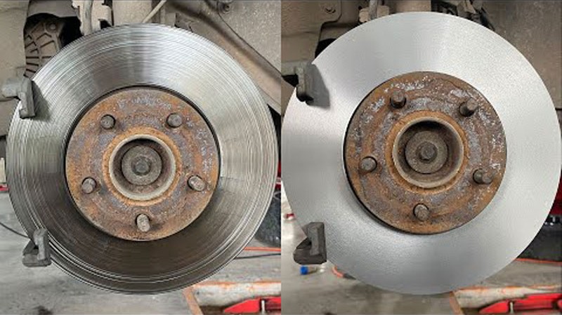 Láng đĩa phanh hay thay mới: Kiểm tra Min Thickness trước khi gọi thợ