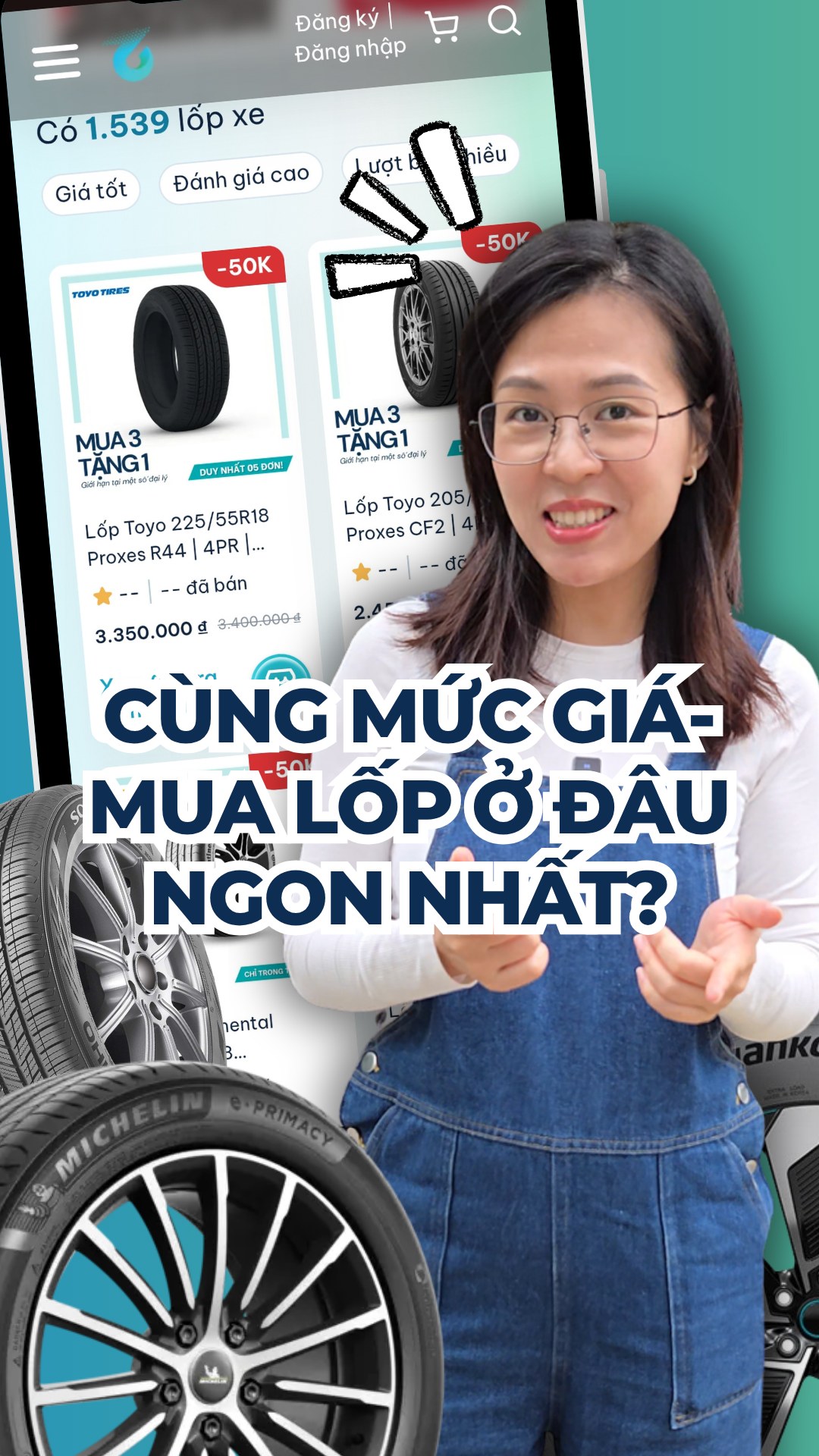 Mua lốp xe chính hãng giá tốt: Bí quyết bảo vệ quyền lợi