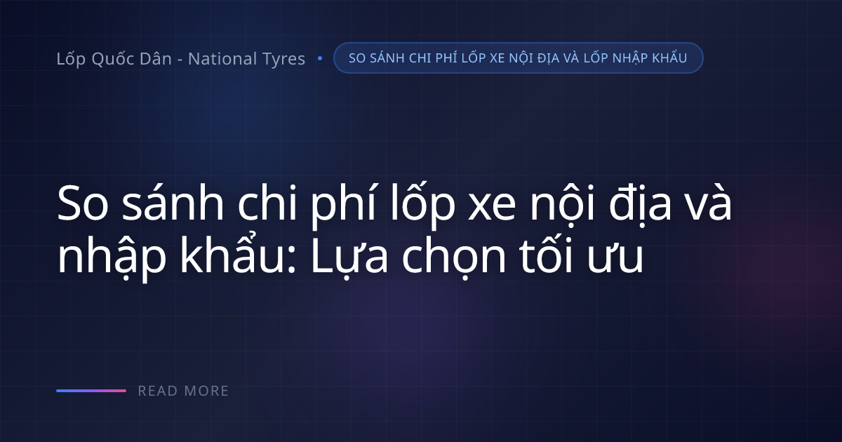 Lắp Lốp Quốc Dân hay Tiệm Thường? Khác biệt về Tay nghề