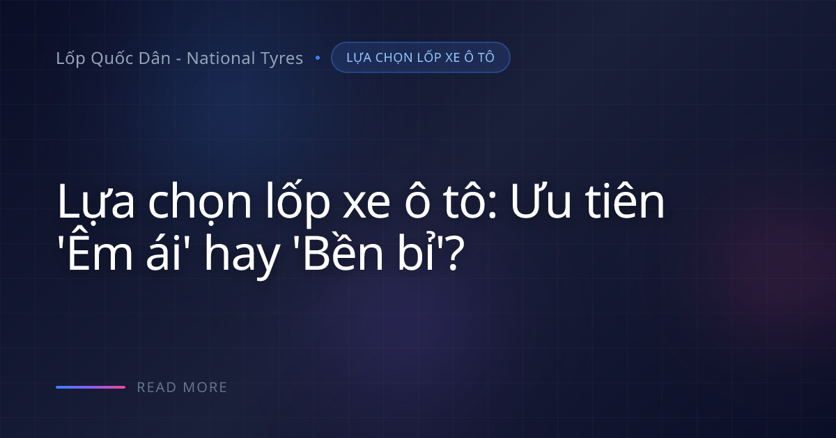 Lốp xe dịch vụ: Chi phí ăn vào biên lợi nhuận từng chuyến