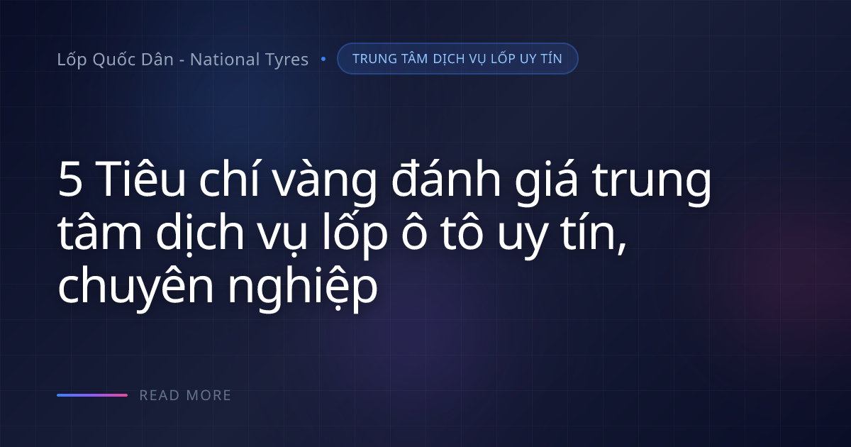Đã bao giờ bạn vào gara thay lốp và nhận hóa đơn cao gấp rưỡi báo giá ban đầu