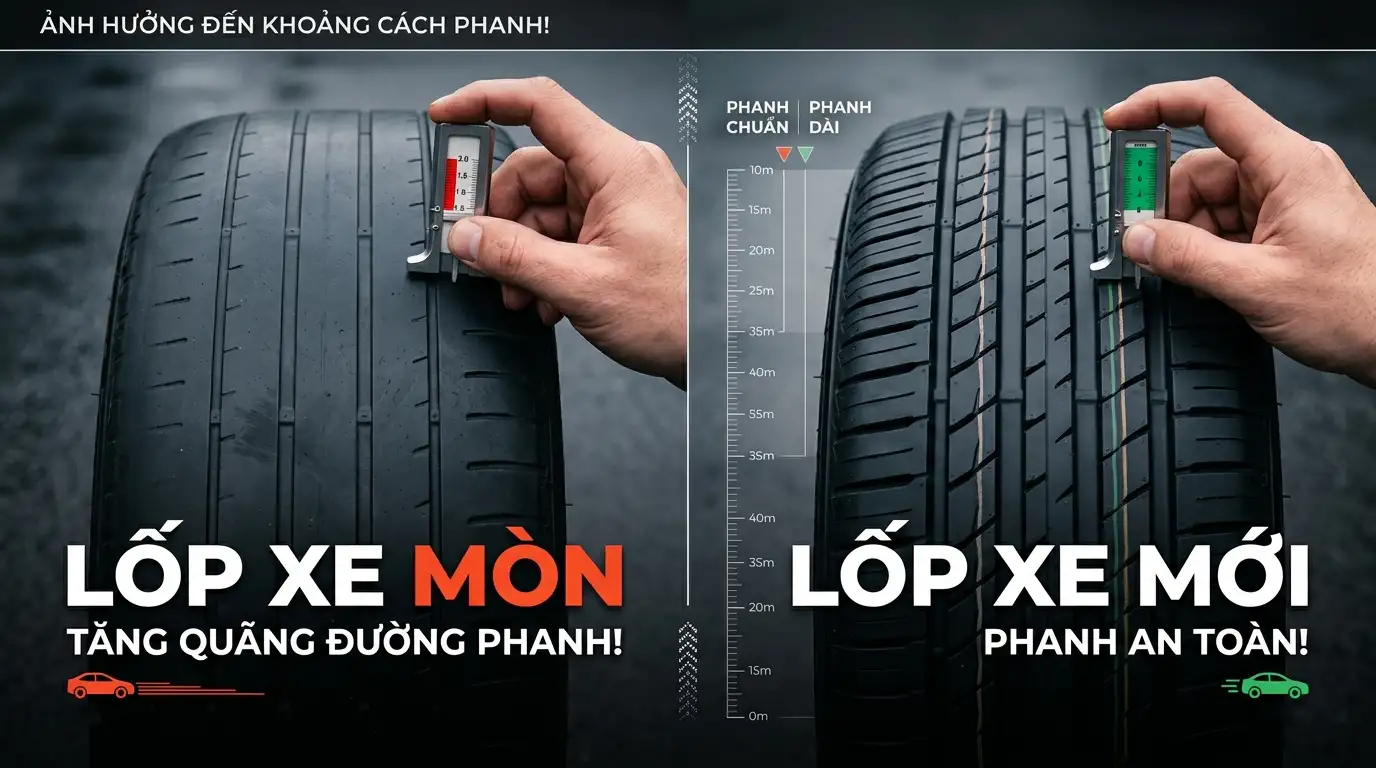 Lốp xe dịch vụ: Giữ tiền lời không vơi sau mỗi chặng đường