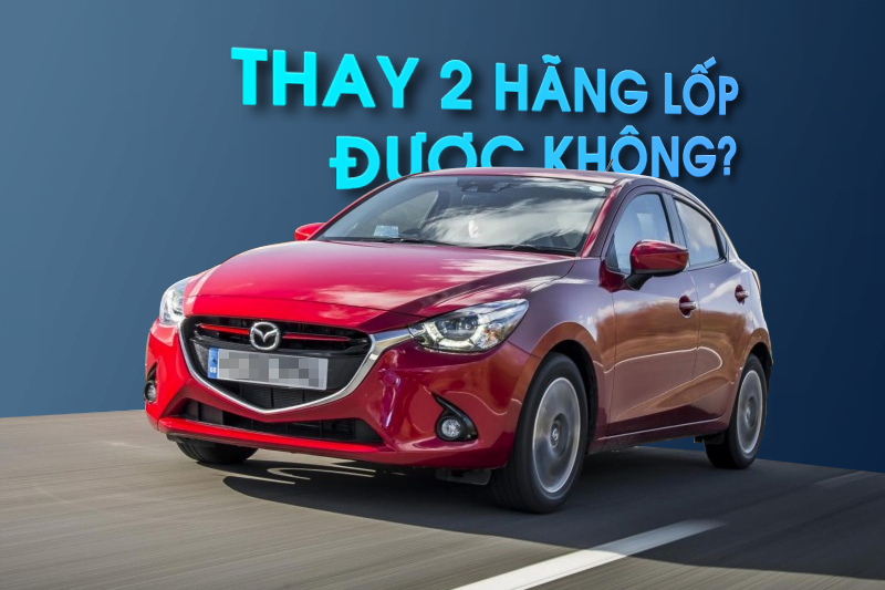 Lốp trước sau khác loại: Nguy cơ mất lái, xe bị lết và hao xăng