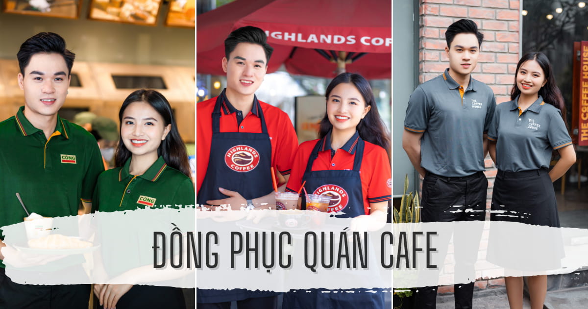 15+ Mẫu Đồng Phục Quán Café & Trà Sữa Đẹp, Chuyên Nghiệp 2024