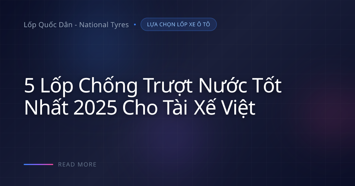 Công nghệ thoát nước Michelin, Hankook và lốp nội địa