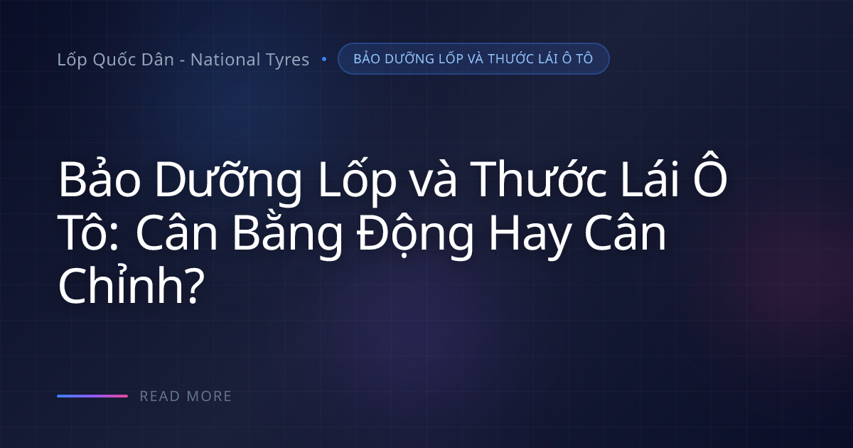 Mâm xe độ mới: Vì sao phải cân bằng động lại?