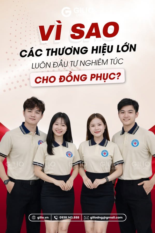 Đồng phục dịch vụ chuyên nghiệp: Tín hiệu nâng tầm lòng tin