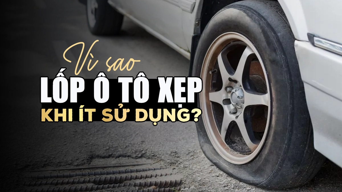 Lý do vật lý khiến lốp xe bị xẹp hơi sau vài tuần